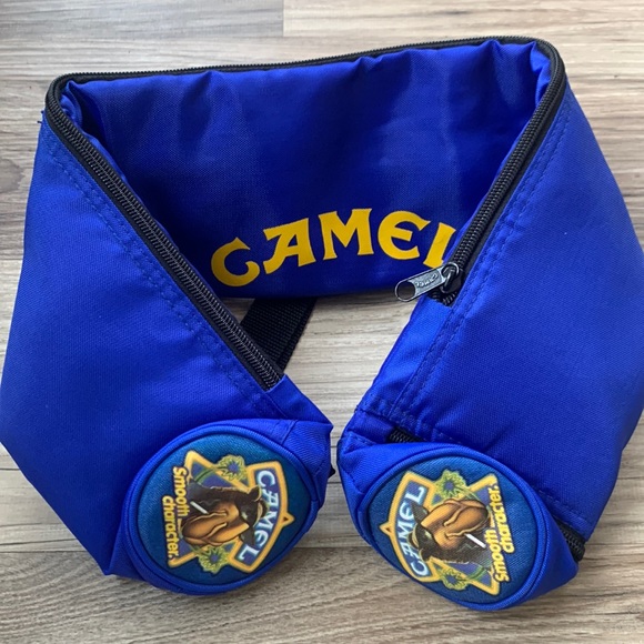 Joe Camel Smooth Character 6 can Insulated Sleeve Cooler Vintage cigarette - Picture 4 of 4